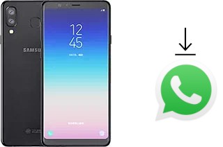 How to install WhatsApp in a Samsung Galaxy A8 Star (A9 Star)