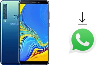 How to install WhatsApp in a Samsung Galaxy A9 (2018)