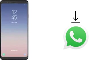 How to install WhatsApp in a Samsung Galaxy A9 Star