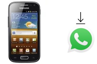 How to install WhatsApp in a Samsung Galaxy Ace 2 I8160