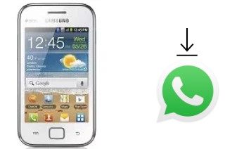 How to install WhatsApp in a Samsung Galaxy Ace Duos S6802