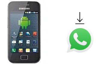 How to install WhatsApp in a Samsung Galaxy Ace Duos I589