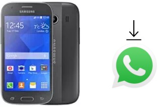 How to install WhatsApp in a Samsung Galaxy Ace Style LTE G357