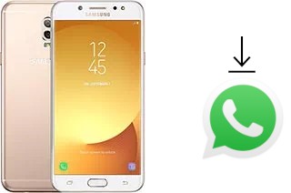 How to install WhatsApp in a Samsung Galaxy C7 (2017)