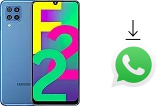 How to install WhatsApp in a Samsung Galaxy F22