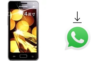 How to install WhatsApp in a Samsung Galaxy I8250