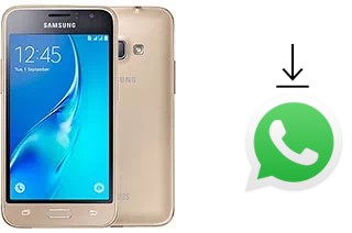 How to install WhatsApp in a Samsung Galaxy J1 (2016)