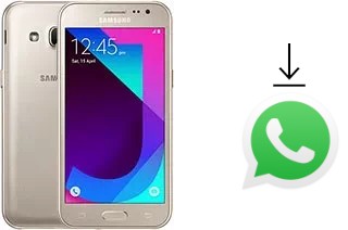 How to install WhatsApp in a Samsung Galaxy J2 (2017)