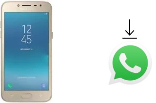 How to install WhatsApp in a Samsung Galaxy J2 (2018)