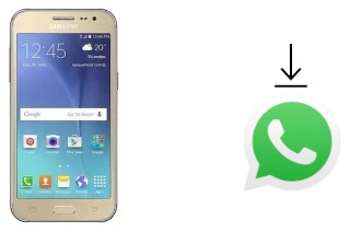 How to install WhatsApp in a Samsung Galaxy J2 DTV