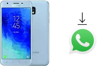 How to install WhatsApp in a Samsung Galaxy J3 (2018)