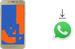 How to install WhatsApp in a Samsung Galaxy J4 (2018)