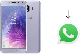 How to install WhatsApp in a Samsung Galaxy J4