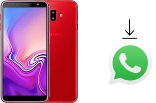 How to install WhatsApp in a Samsung Galaxy J6+