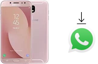 How to install WhatsApp in a Samsung Galaxy J7 (2017)