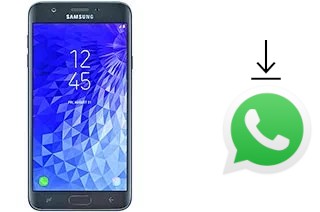 How to install WhatsApp in a Samsung Galaxy J7 (2018)