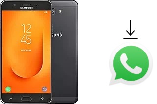 How to install WhatsApp in a Samsung Galaxy J7 Prime 2