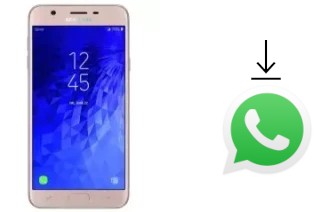 How to install WhatsApp in a Samsung Galaxy J7 Refine (2018)