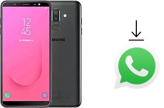 How to install WhatsApp in a Samsung Galaxy J8