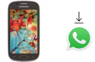 How to install WhatsApp in a Samsung Galaxy Light