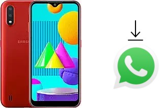 How to install WhatsApp in a Samsung Galaxy M01