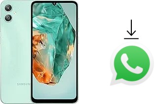 How to install WhatsApp in a Samsung Galaxy M05