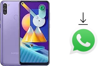 How to install WhatsApp in a Samsung Galaxy M11