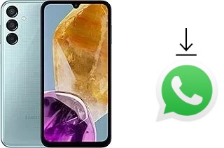 How to install WhatsApp in a Samsung Galaxy M15