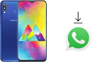 How to install WhatsApp in a Samsung Galaxy M20