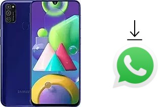 How to install WhatsApp in a Samsung Galaxy M21