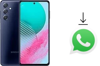 How to install WhatsApp in a Samsung Galaxy M54