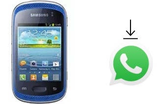 How to install WhatsApp in a Samsung Galaxy Music S6010