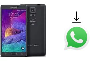 How to install WhatsApp in a Samsung Galaxy Note 4 (USA)