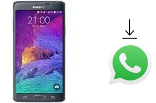 How to install WhatsApp in a Samsung Galaxy Note 4 Duos