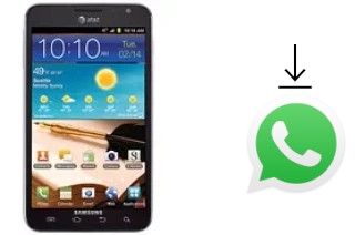 How to install WhatsApp in a Samsung Galaxy Note I717