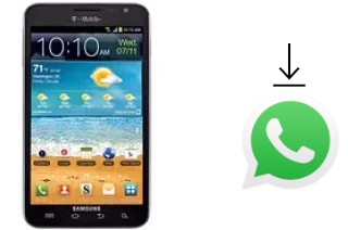 How to install WhatsApp in a Samsung Galaxy Note T879