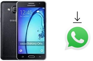 How to install WhatsApp in a Samsung Galaxy On5