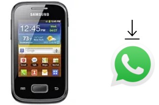 How to install WhatsApp in a Samsung Galaxy Pocket plus S5301