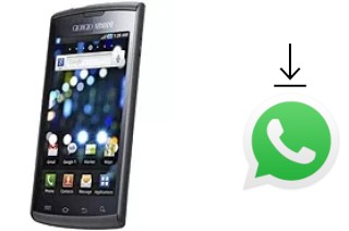 How to install WhatsApp in a Samsung I9010 Galaxy S Giorgio Armani