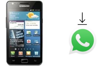 How to install WhatsApp in a Samsung Galaxy S II 4G I9100M