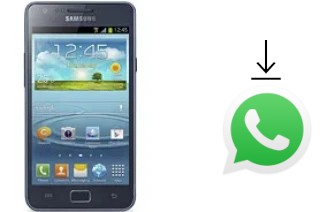 How to install WhatsApp in a Samsung I9105 Galaxy S II Plus