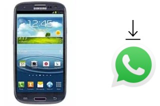 How to install WhatsApp in a Samsung Galaxy S III I747