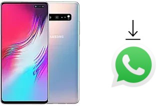 How to install WhatsApp in a Samsung Galaxy S10 5G