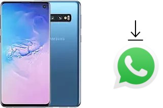 How to install WhatsApp in a Samsung Galaxy S10 SD855