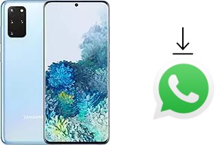 How to install WhatsApp in a Samsung Galaxy S20+