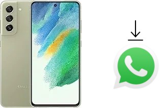 How to install WhatsApp in a Samsung Galaxy S21 FE 5G