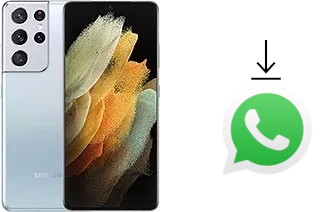 How to install WhatsApp in a Samsung Galaxy S21 Ultra 5G