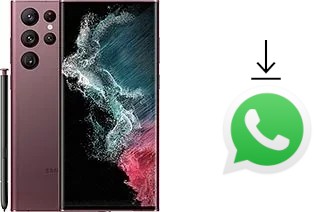 How to install WhatsApp in a Samsung Galaxy S22 Ultra 5G