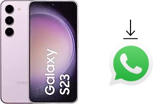 How to install WhatsApp in a Samsung Galaxy S23