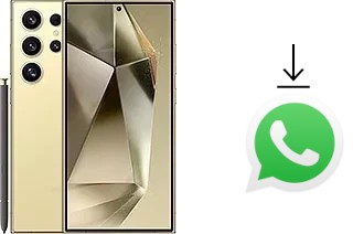 How to install WhatsApp in a Samsung Galaxy S24 Ultra